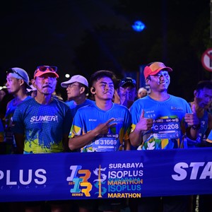 Race photo from SURABAYA ISOPLUS MARATHON 2026