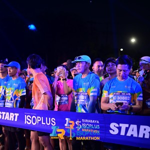 Race photo from SURABAYA ISOPLUS MARATHON 2026