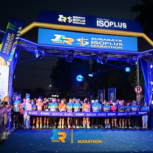 Race photo from SURABAYA ISOPLUS MARATHON 2026