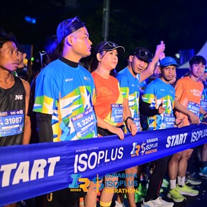 Race photo from SURABAYA ISOPLUS MARATHON 2026