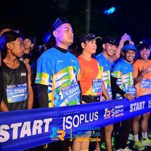 Race photo from SURABAYA ISOPLUS MARATHON 2026