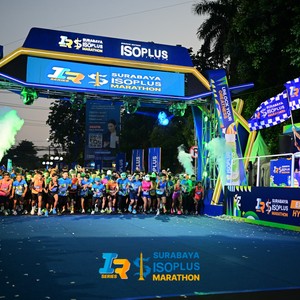 Race photo from SURABAYA ISOPLUS MARATHON 2026