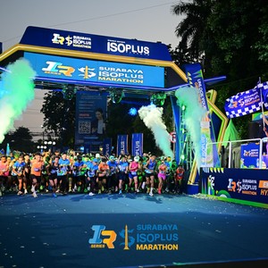 Race photo from SURABAYA ISOPLUS MARATHON 2026