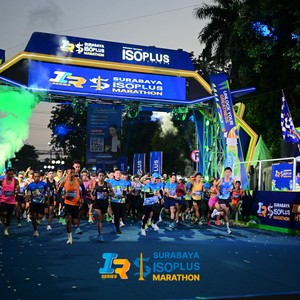 Race photo from SURABAYA ISOPLUS MARATHON 2026