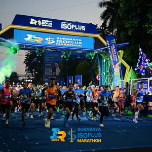 Race photo from SURABAYA ISOPLUS MARATHON 2026