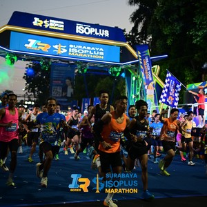 Race photo from SURABAYA ISOPLUS MARATHON 2026