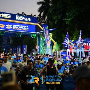 Race photo from SURABAYA ISOPLUS MARATHON 2026