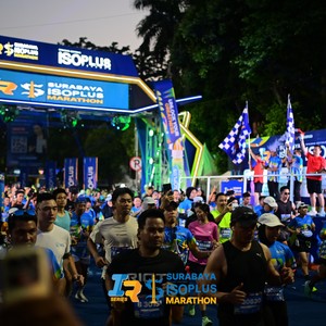 Race photo from SURABAYA ISOPLUS MARATHON 2026