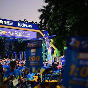 Race photo from SURABAYA ISOPLUS MARATHON 2026