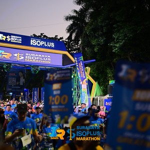 Race photo from SURABAYA ISOPLUS MARATHON 2026