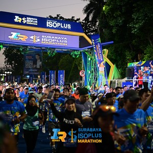 Race photo from SURABAYA ISOPLUS MARATHON 2026
