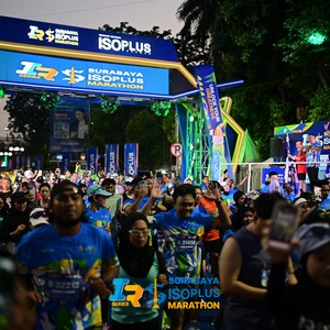 Race photo from SURABAYA ISOPLUS MARATHON 2026