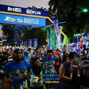 Race photo from SURABAYA ISOPLUS MARATHON 2026