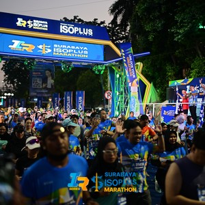 Race photo from SURABAYA ISOPLUS MARATHON 2026