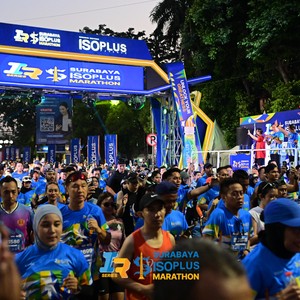 Race photo from SURABAYA ISOPLUS MARATHON 2026