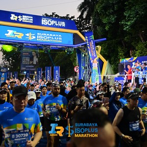 Race photo from SURABAYA ISOPLUS MARATHON 2026