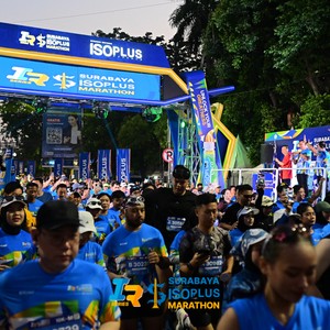 Race photo from SURABAYA ISOPLUS MARATHON 2026