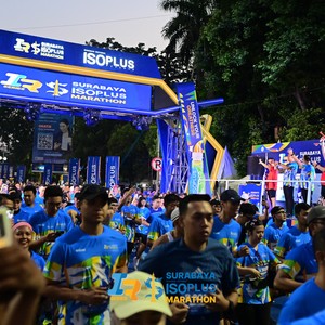 Race photo from SURABAYA ISOPLUS MARATHON 2026