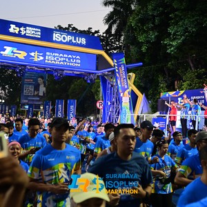 Race photo from SURABAYA ISOPLUS MARATHON 2026