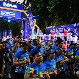 Race photo from SURABAYA ISOPLUS MARATHON 2026
