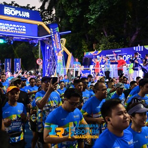 Race photo from SURABAYA ISOPLUS MARATHON 2026