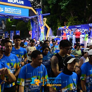Race photo from SURABAYA ISOPLUS MARATHON 2026