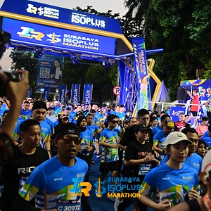 Race photo from SURABAYA ISOPLUS MARATHON 2026