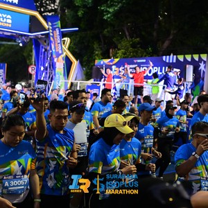 Race photo from SURABAYA ISOPLUS MARATHON 2026