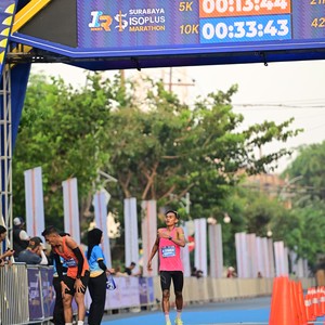 Race photo from SURABAYA ISOPLUS MARATHON 2026