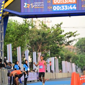 Race photo from SURABAYA ISOPLUS MARATHON 2026