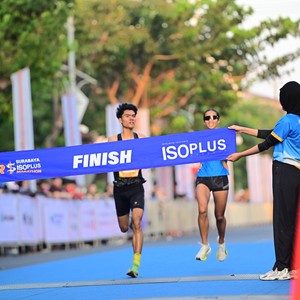 Race photo from SURABAYA ISOPLUS MARATHON 2026