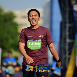 Race photo from SURABAYA ISOPLUS MARATHON 2026