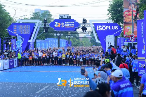 Race photo from SURABAYA ISOPLUS MARATHON 2025