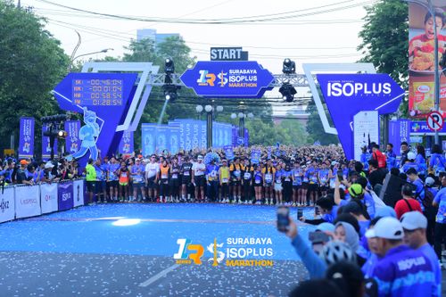 Race photo from SURABAYA ISOPLUS MARATHON 2025