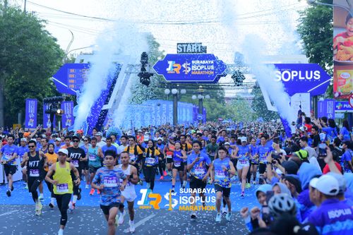 Race photo from SURABAYA ISOPLUS MARATHON 2025
