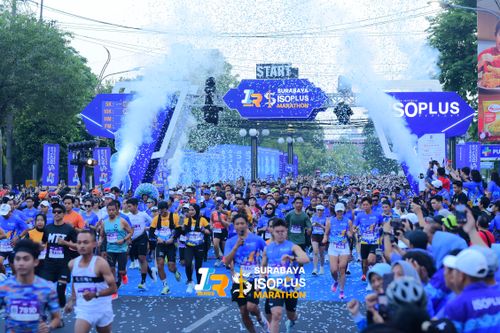Race photo from SURABAYA ISOPLUS MARATHON 2025