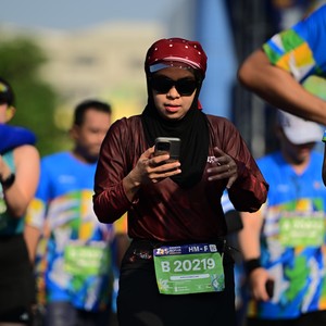 Race photo from SURABAYA ISOPLUS MARATHON 2026