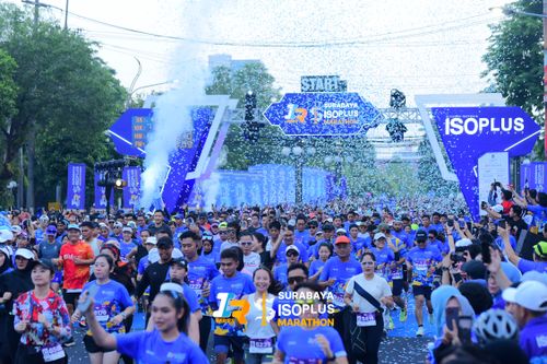 Race photo from SURABAYA ISOPLUS MARATHON 2025