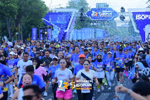 Race photo from SURABAYA ISOPLUS MARATHON 2025