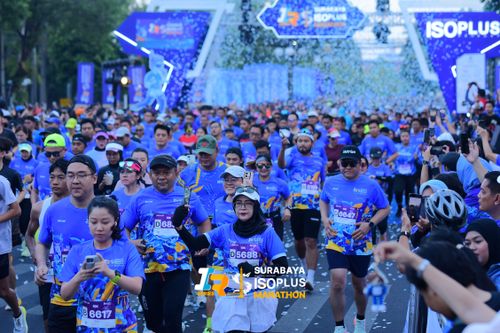 Race photo from SURABAYA ISOPLUS MARATHON 2025