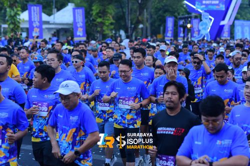 Race photo from SURABAYA ISOPLUS MARATHON 2025