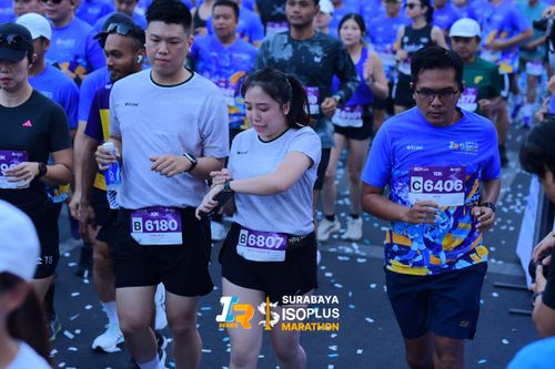 Race photo from SURABAYA ISOPLUS MARATHON 2025