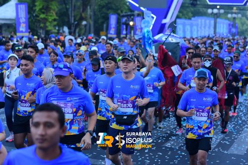 Race photo from SURABAYA ISOPLUS MARATHON 2025
