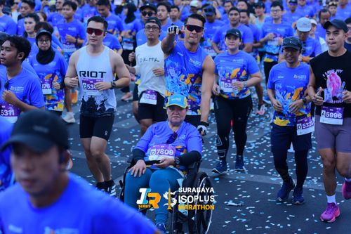 Race photo from SURABAYA ISOPLUS MARATHON 2025