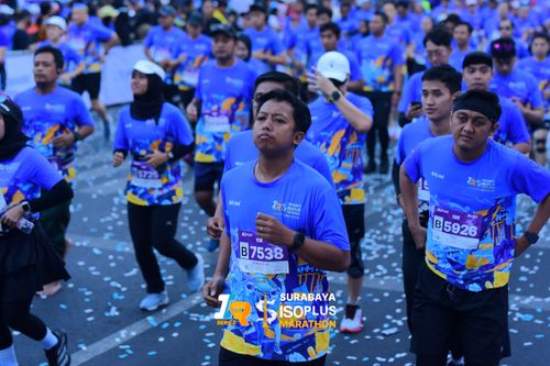 Race photo from SURABAYA ISOPLUS MARATHON 2025