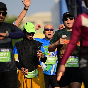 Race photo from SURABAYA ISOPLUS MARATHON 2026