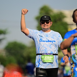 Race photo from SURABAYA ISOPLUS MARATHON 2026