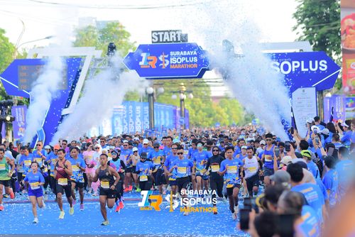 Race photo from SURABAYA ISOPLUS MARATHON 2025