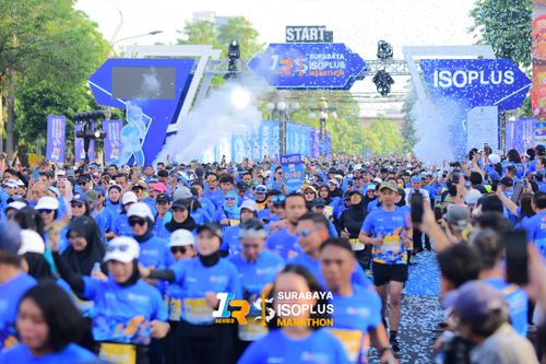 Race photo from SURABAYA ISOPLUS MARATHON 2025