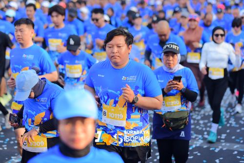 Race photo from SURABAYA ISOPLUS MARATHON 2025